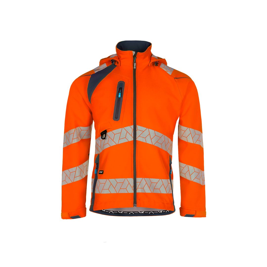 SYNQ® Deteqtor high-vis softshell jacket, stretch