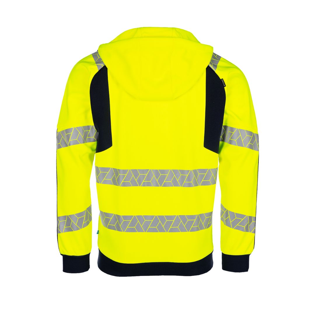 SYNQ® Highlight High-vis zip-up hoodie Unisex