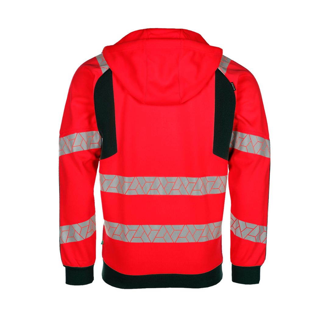 SYNQ® Highlight High-vis zip-up hoodie Unisex