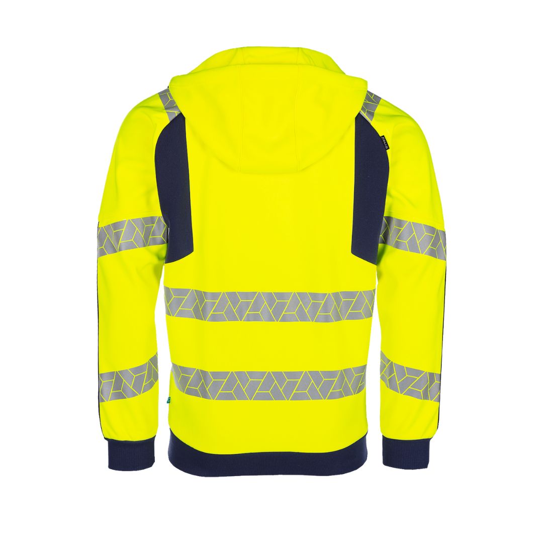 SYNQ® Highlight High-vis zip-up hoodie Unisex