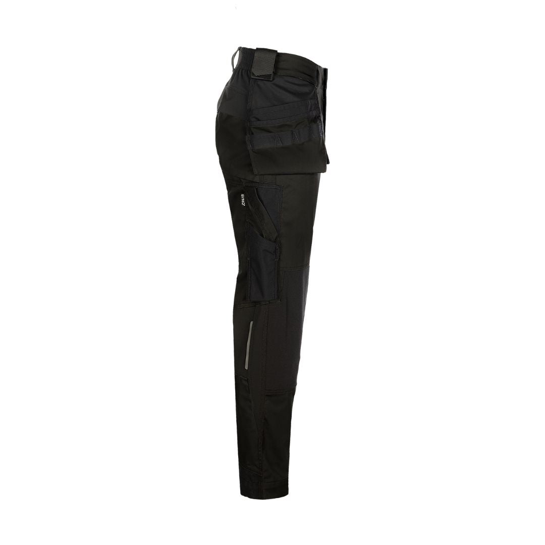 SYNQ® Qrowd Holster pocket trousers, stretch zones - Colours Black or Anthracite grey/Black