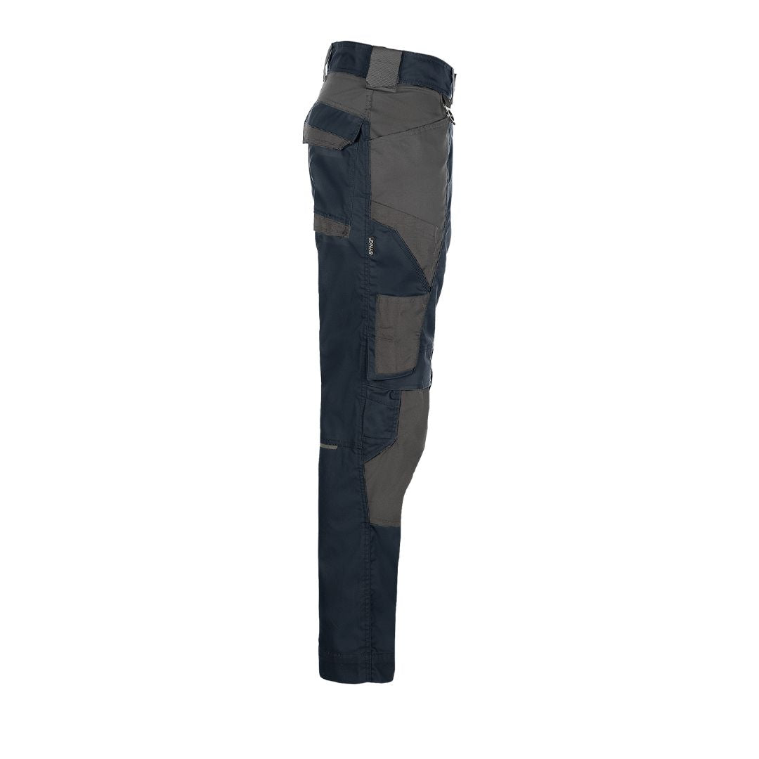 SYNQ® Keeper Knee pocket trousers - Colours Navy blue/Anthracite grey or Petrol blue/Black