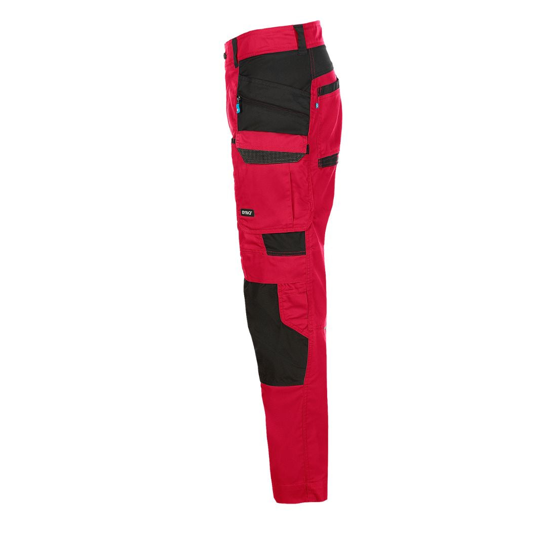 SYNQ® Keeper Knee pocket trousers - Colours Khaki green/Black or Red/Black