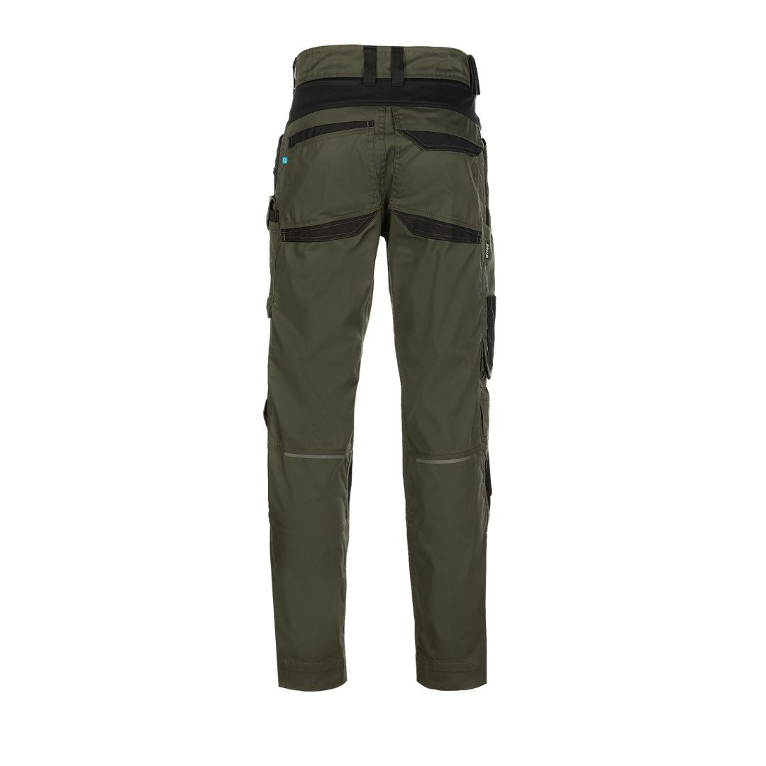 SYNQ® Keeper Knee pocket trousers - Colours Khaki green/Black or Red/Black