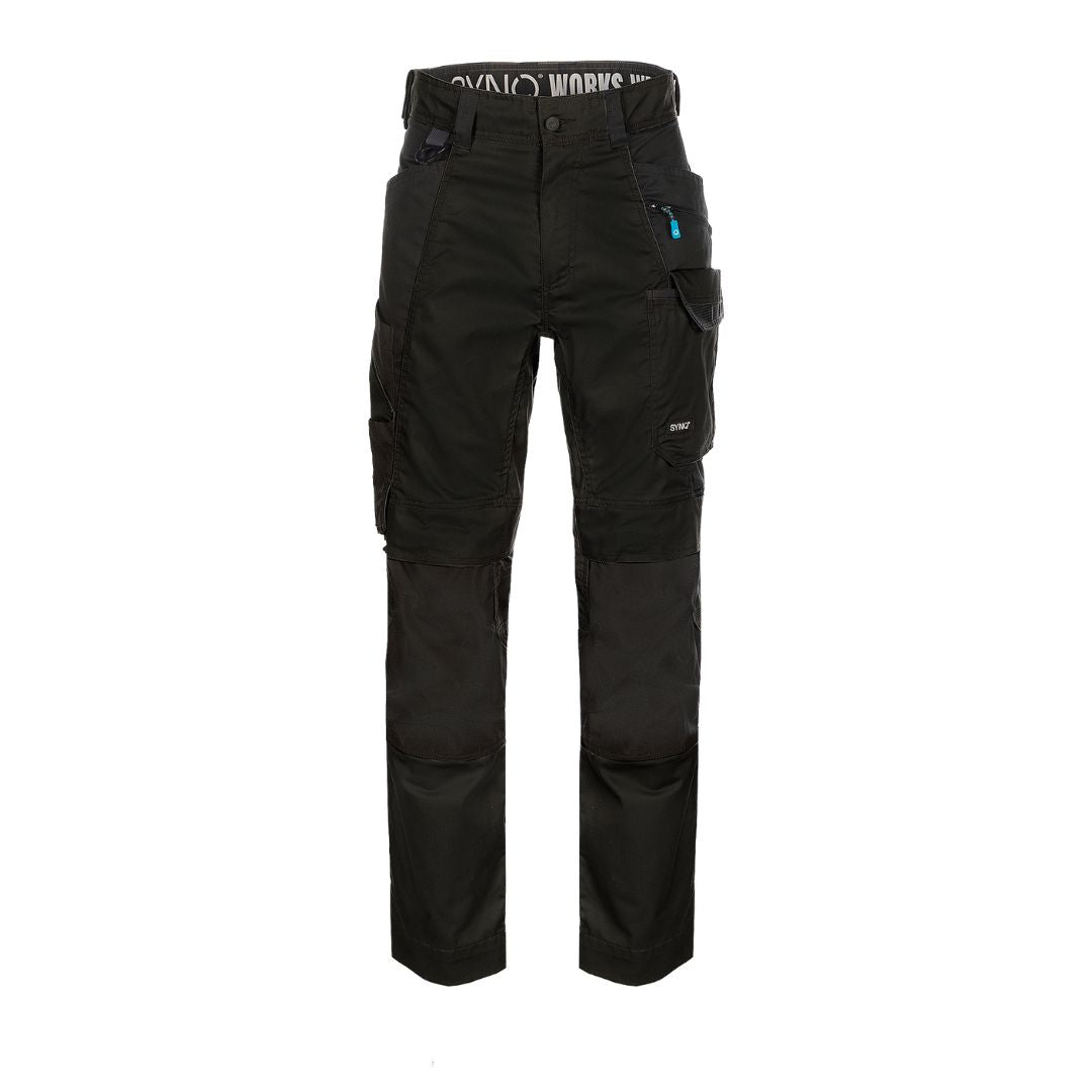 SYNQ® Keeper Knee pocket trousers - Colours Black or Anthracite grey/Black