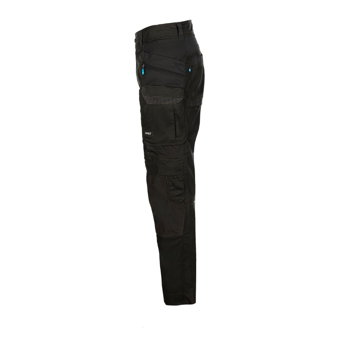 SYNQ® Keeper Knee pocket trousers - Colours Black or Anthracite grey/Black