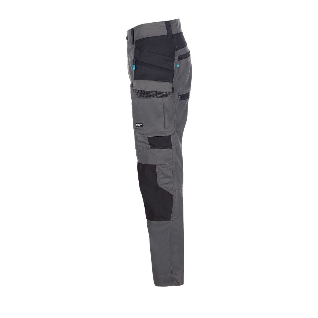 SYNQ® Keeper Knee pocket trousers - Colours Black or Anthracite grey/Black
