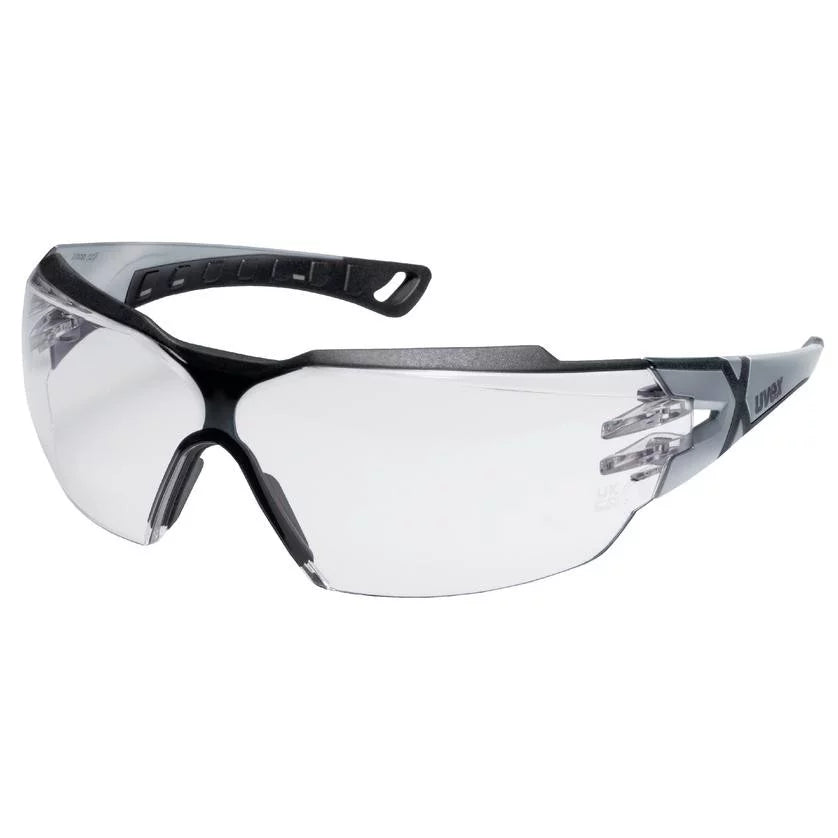 Uvex Pheos CX2 Clear-Lens Safety Glasses