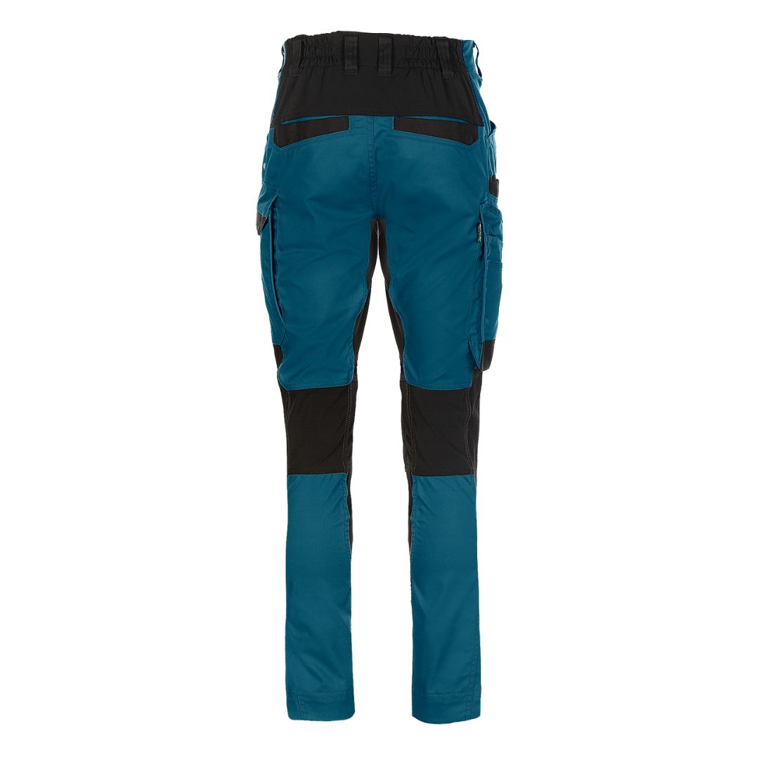 SYNQ® Sqill Service trousers, stretch zones - Colours Petrol blue/Black or Navy /Anthracite grey