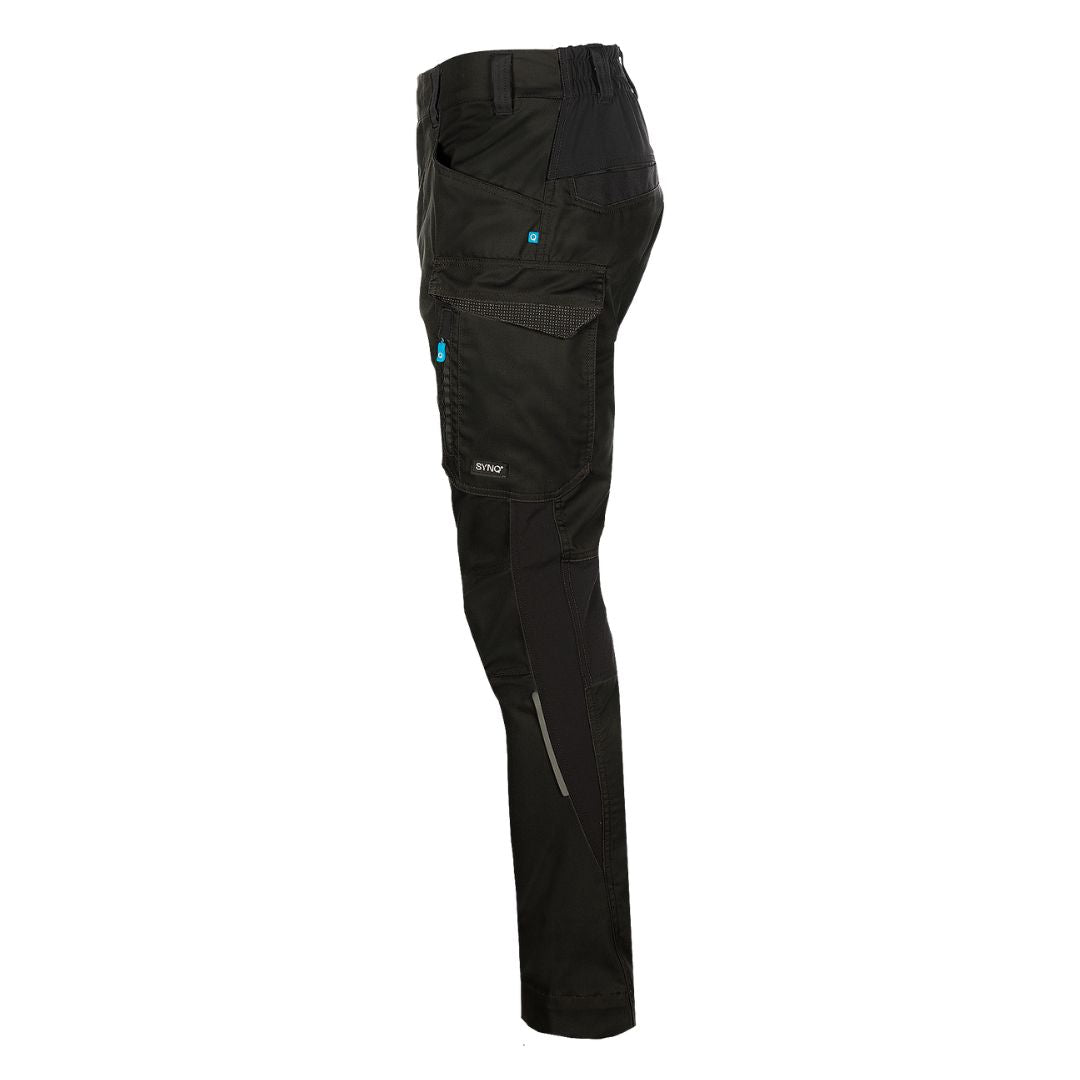 SYNQ® Sqill Service trousers, stretch zones - Colours Black or Anthracite grey/Black
