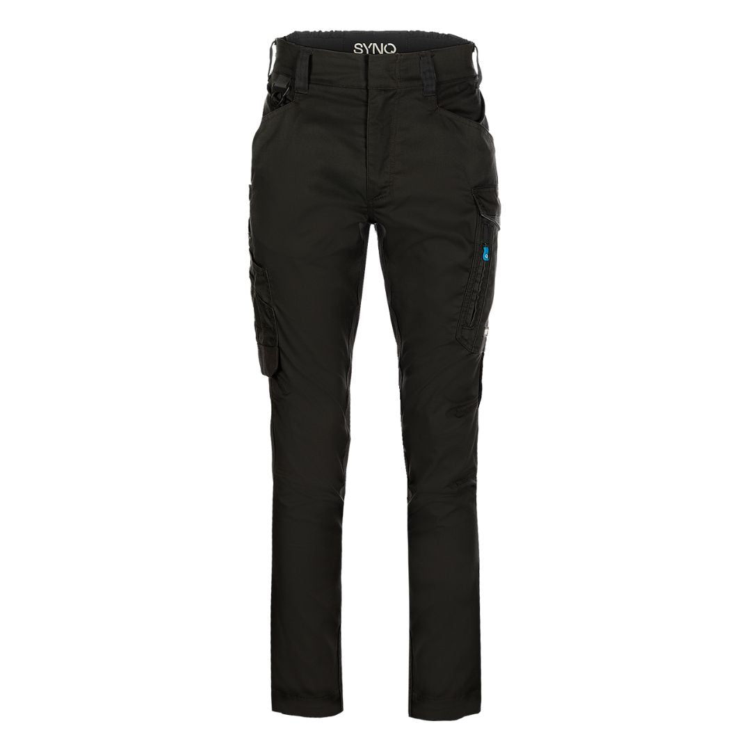 SYNQ® Sqill Service trousers, stretch zones - Colours Black or Anthracite grey/Black