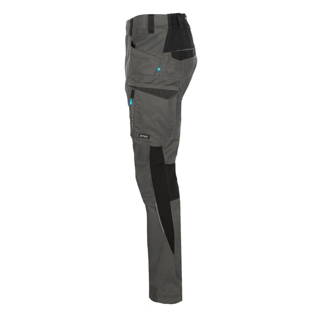 SYNQ® Sqill Service trousers, stretch zones - Colours Black or Anthracite grey/Black