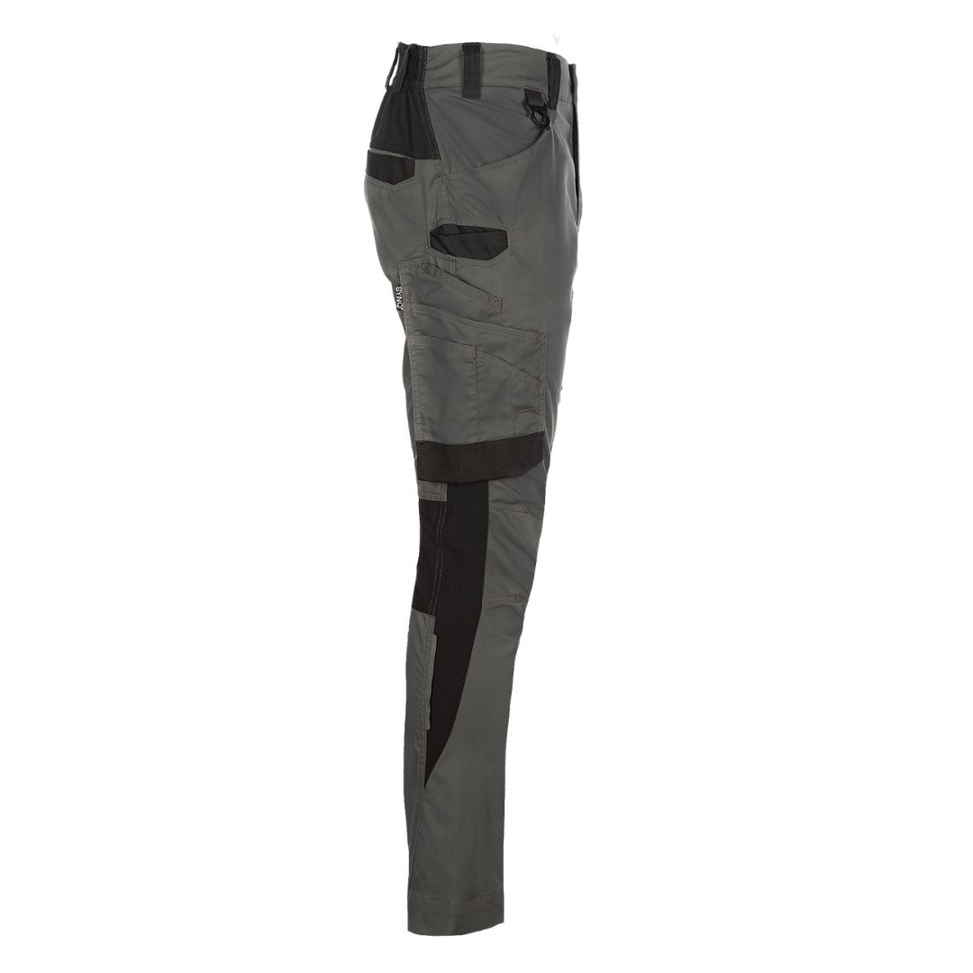 SYNQ® Sqill Service trousers, stretch zones - Colours Black or Anthracite grey/Black
