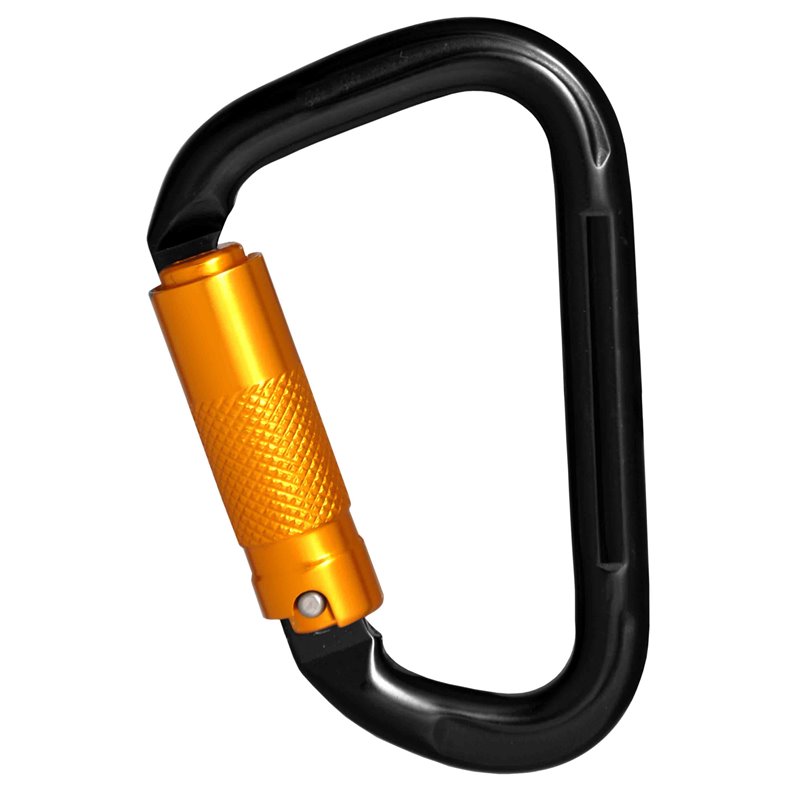 Aluminium Triple action-locking Karabiner - Keylock type