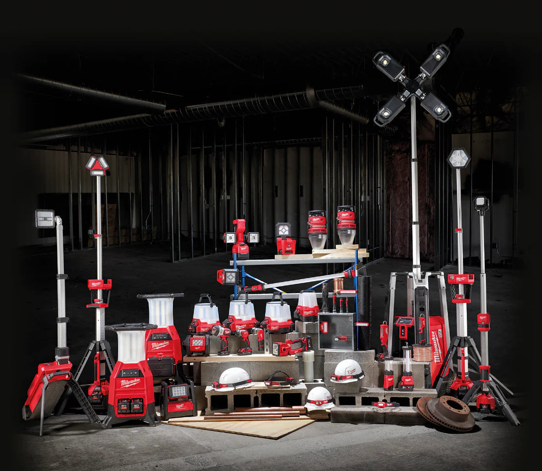 Milwaukee Work lights - Coming Soon