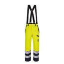 Sioen Amstor ECO rain trousers, ARC protection (APC2), high-vis Yellow/Navy class 2 122MA2LKM