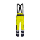 Sioen Amstor ECO rain trousers, ARC protection (APC2), high-vis Yellow/Navy class 2 122MA2LKM