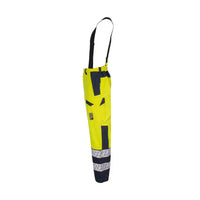 Sioen Amstor ECO rain trousers, ARC protection (APC2), high-vis Yellow/Navy class 2 122MA2LKM