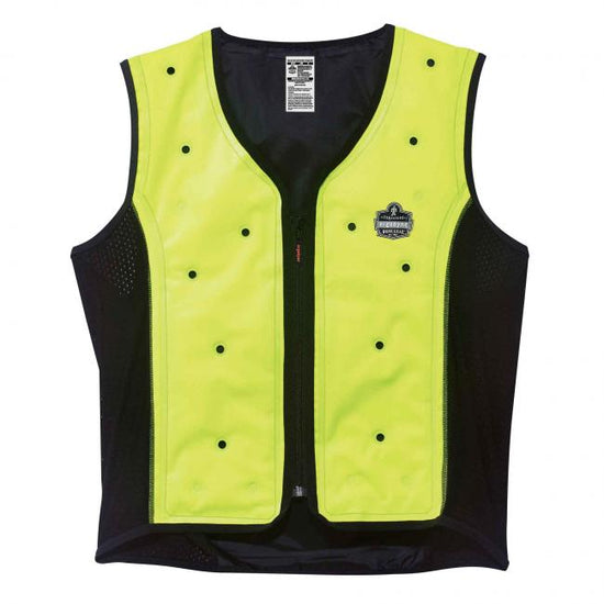 Ergodyne Chill-Its 6685 Evaporative Cooling Vest  - Zipper Closure