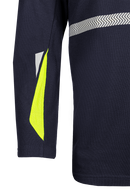 Telfs Navy/Yellow Polo shirt with ARC protection EBT 6,6 cal/cm²