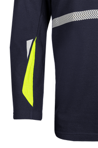 Telfs Navy/Yellow Polo shirt with ARC protection EBT 6,6 cal/cm²