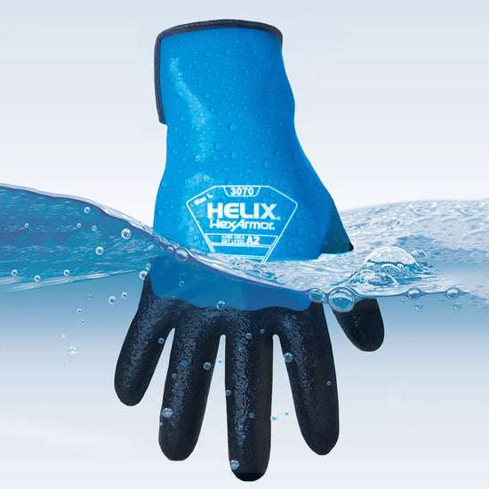 HexArmor® Helix® 3070 Water repellent - cut protection glove