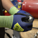 60733 HexArmor Helix 3051 nitrile foam glove cut D