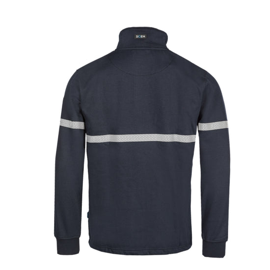 Sioen Druten Navy Sweater with ARC protection Elim 12 cal/cm²