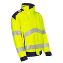 Sioen Berlox ECO high-vis winter Yellow/Navy 723MA2LKM Bomber Jacket, ARC protection (APC2)