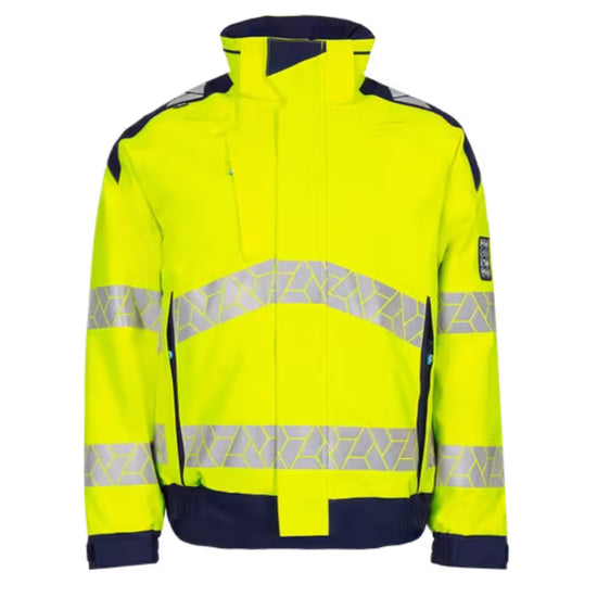Sioen Berlox ECO high-vis winter Yellow/Navy 723MA2LKM Bomber Jacket, ARC protection (APC2)