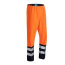 Hovi Hi-vis rain trousers with ARC protection (Orange or Yellow) APTV 9.1 cal/cm²