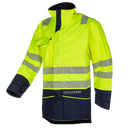 Torvik Hi-vis rain jacket (Orange or Yellow) with ARC protection APTV 9.1 cal/cm²