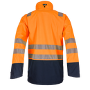 Torvik Hi-vis rain jacket (Orange or Yellow) with ARC protection APTV 9.1 cal/cm²