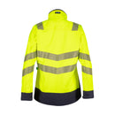 Heika Hi-vis ladies softshell with ARC protection (Orange or Yellow) APTV 24.3 cal/cm²