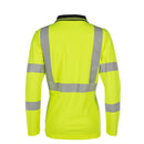 Augustine Yellow Ladies hi-vis polo shirt with ARC protection EBT 6,6 cal/cm²