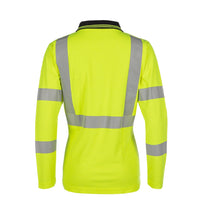 Augustine Yellow Ladies hi-vis polo shirt with ARC protection EBT 6,6 cal/cm²