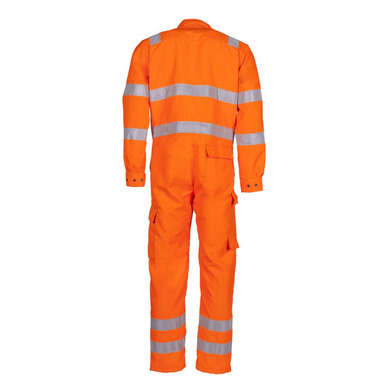 Sioen Warwick Orange Hi-vis coverall with ARC protection ELIM 7 cal/cm²