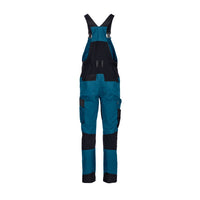 SYNQ® Qombi Bib & brace, stretch zones - Colours Navy blue/Anthracite grey or Petrol blue/Black
