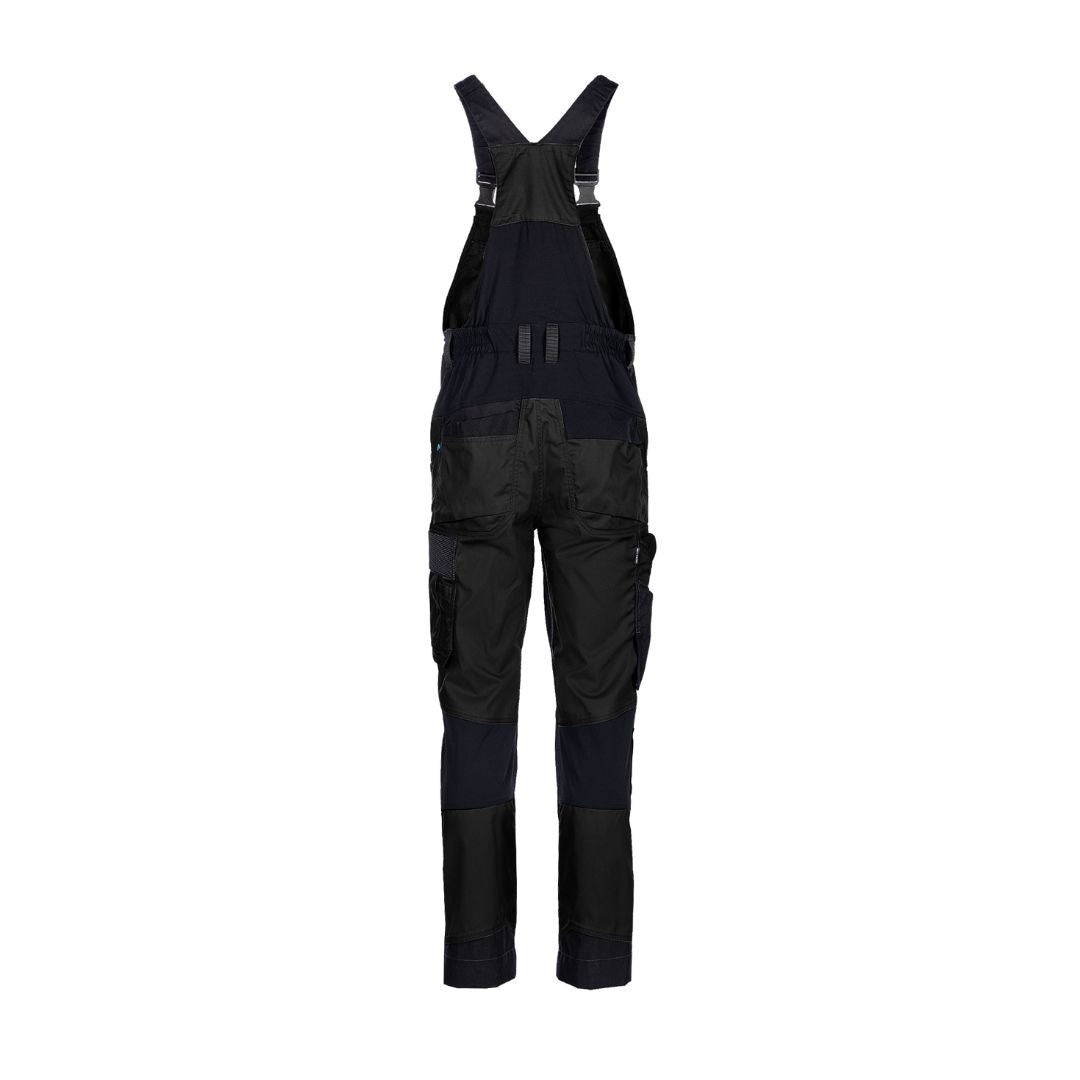 SYNQ® Qombi Bib & brace, stretch zones - Colours Anthracite grey