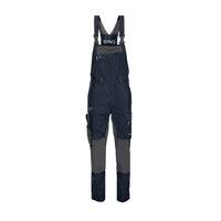 SYNQ® Qombi Bib & brace, stretch zones - Colours Navy blue/Anthracite grey or Petrol blue/Black
