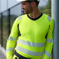 SYNQ® Littup high-vis T-shirt, long sleeves
