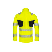 SYNQ® Ledstart High-vis softshell jacket, detachable sleeves