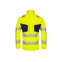 SYNQ® Ledstart High-vis softshell jacket, detachable sleeves