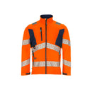 SYNQ® Ledstart High-vis softshell jacket, detachable sleeves