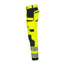 SYNQ® Catchup - Knee pocket trousers c/w hanging pockets , high-vis class 2 options: yellow/black or navy