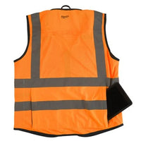 Milwaukee Yellow or Orange Premium Hi-Visibility Vest