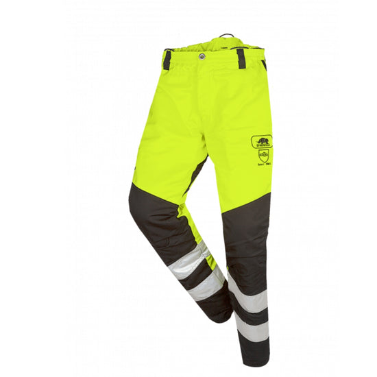 Perthus Flash Hi Vis chainsaw trousers, Class 1 type A (Orange or Yellow)