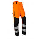 Perthus Flash Hi Vis chainsaw trousers, Class 1 type A (Orange or Yellow)
