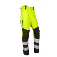Perthus Flash Hi Vis chainsaw trousers, Class 1 type A (Orange or Yellow)