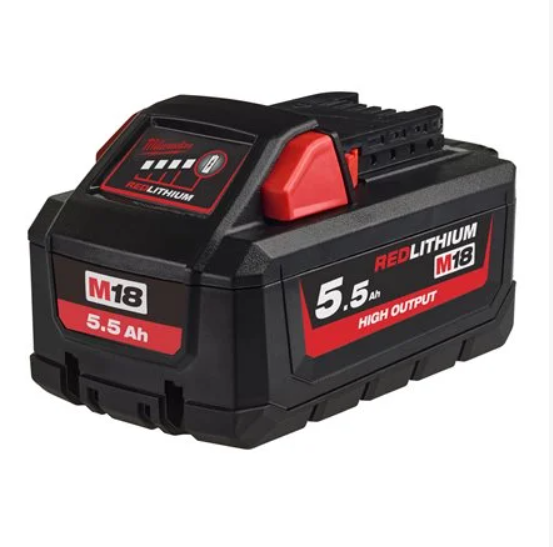 M18™ REDLITHIUM-ION™ HIGH OUTPUT™ 5.5Ah BATTERY - M18 HB5.5